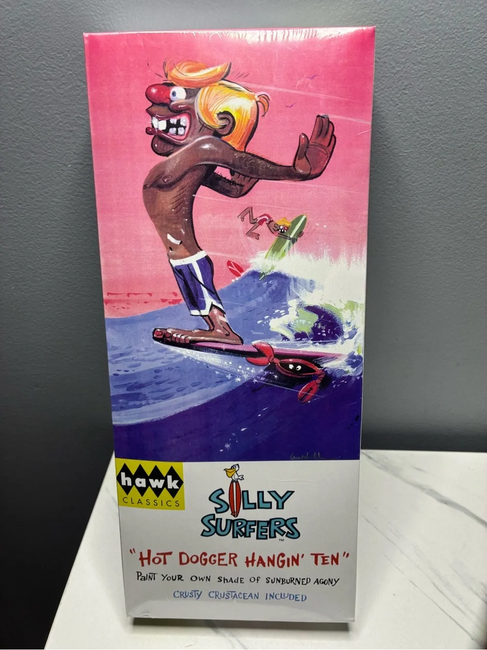 2006 Hawk Silly Surfers Hot Dogger Hangin’ Ten Model Kit 16011 Sealed